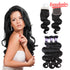 Easy Hair 10A Unprocessed Malaysian Body Wave Human Hair 3 Bundles With Lace Closure - Easy Hair
