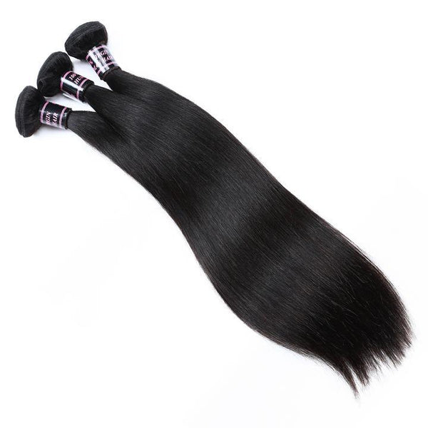Easy Hair Indian Straight Weave Hair Bundles Human Hair 3pcs/lots - Easy Hair
