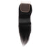 Easy Hair Indian Straight Weave Hair Human Hair 4*4 Swiss Lace Closure - Easy Hair