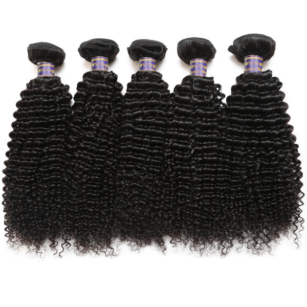 Easy Hair 10A High Quality Indian Virgin Human Hair Kinky Curly Virgin Hair 4 Bundles - Easy Hair
