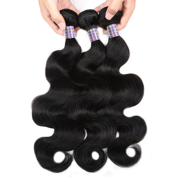 Easy Hair 10A Grade Brazilian Body Wave Hair 3 Bundles Unprocessed Human Hair Weave - Easy Hair