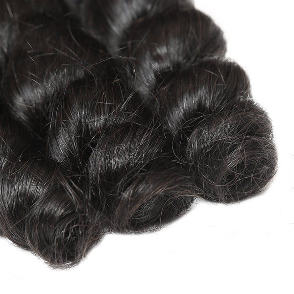 Easy 10A Grade 3 Bundles Brazilian Loose Wave Virgin Hair Mink Brazilian Hair Weave Bundles Human Hair - Easy Hair