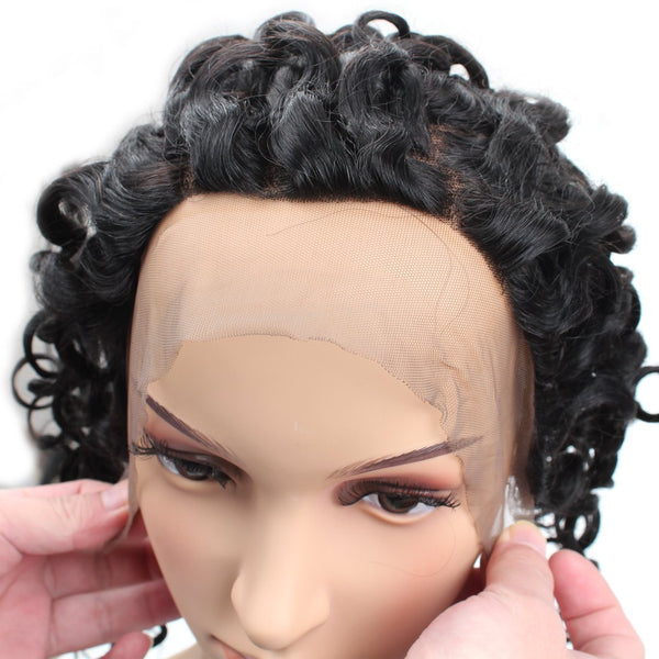 Easy Hair Malaysian Water Wave Virgin Human Hair 13x4 Ear to Ear Lace Closure - Easy Hair