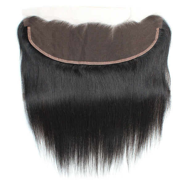 Easy Hair Peruvian Virgin Hair Straight Lace Frontal 13x4 Ear To Ear Closure - Easy Hair