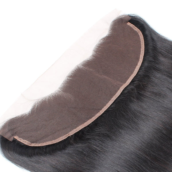 Easy Hair 13*4 Ear To Ear Lace Frontal Indian Virgin Hair Straight Lace Closure - Easy Hair