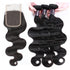 Easy Hair Brazilian Body Wave Virgin Human Hair 3 Bundles With 4x4 Lace Closure - Easy Hair