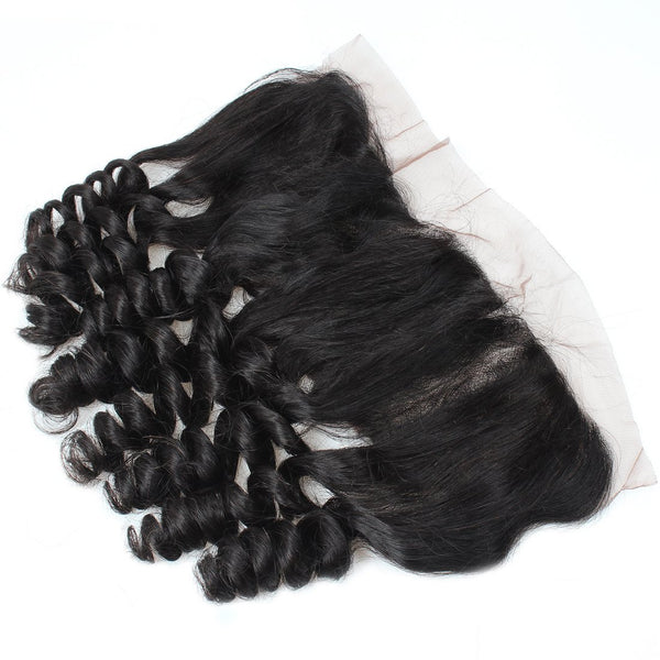 Easy Hair Peruvian Loose Wave 13x4 Ear To Ear Lace Frontal Unprocessed Virgin Hair - Easy Hair
