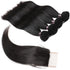 Easy Hair Malaysian Straight Hair Virgin Human Hair 4 Bundles With Lace Closure Hair - Easy Hair