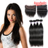 Easy Hair 10A Malaysian Straight Human Hair 4 Bundles With 13x4 Lace Frontal Closure - Easy Hair