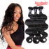 Easy Hair Virgin Human Hair Malaysian Body Wave Hair 3pcs/Lot Natural Color - Easy Hair